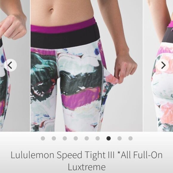 Lululemon Speed Tight III *All Full-On Luxtreme - 6 - Picture 4 of 13